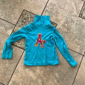 Elaborate A monogram 4/5 turtleneck